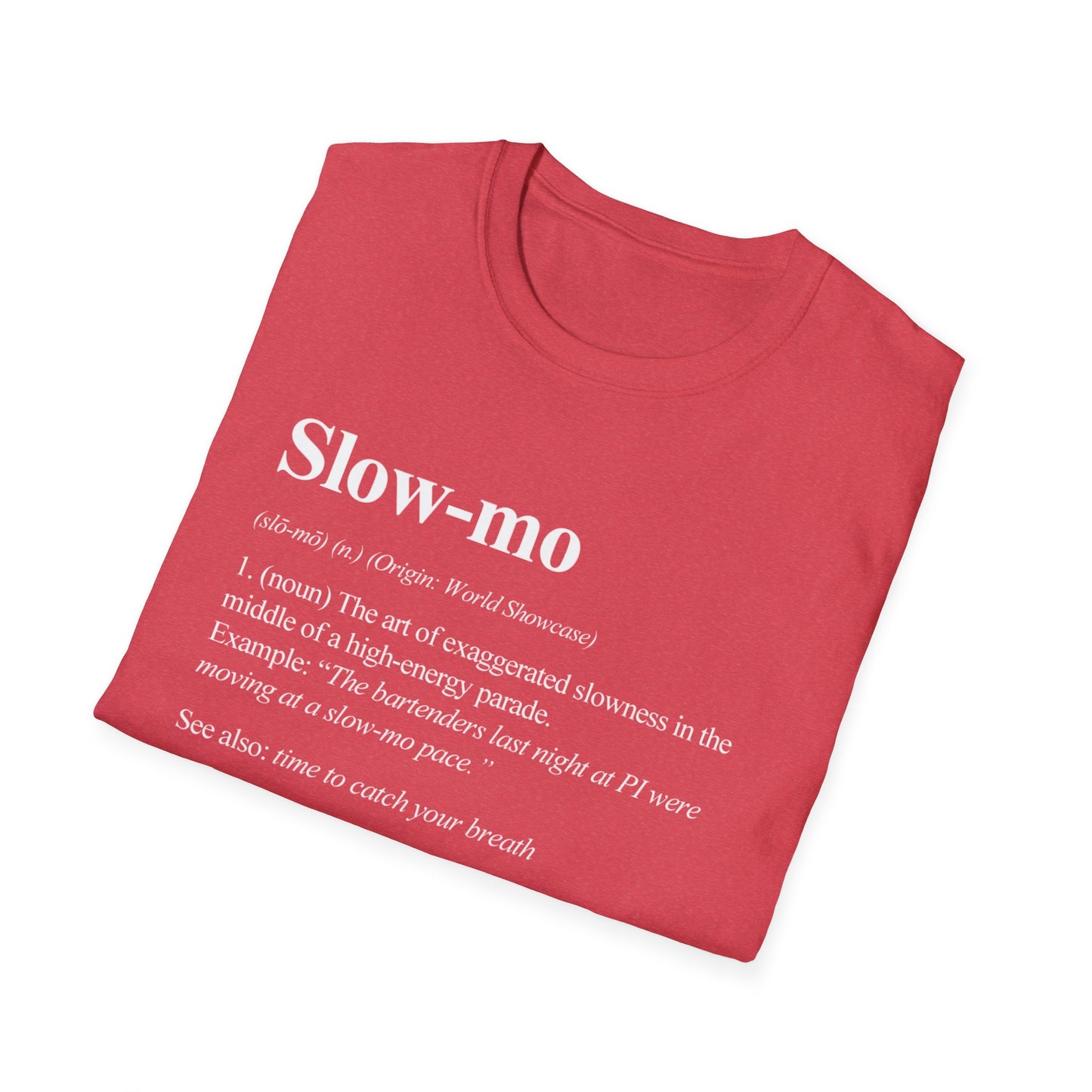 Slow-mo definition shirt