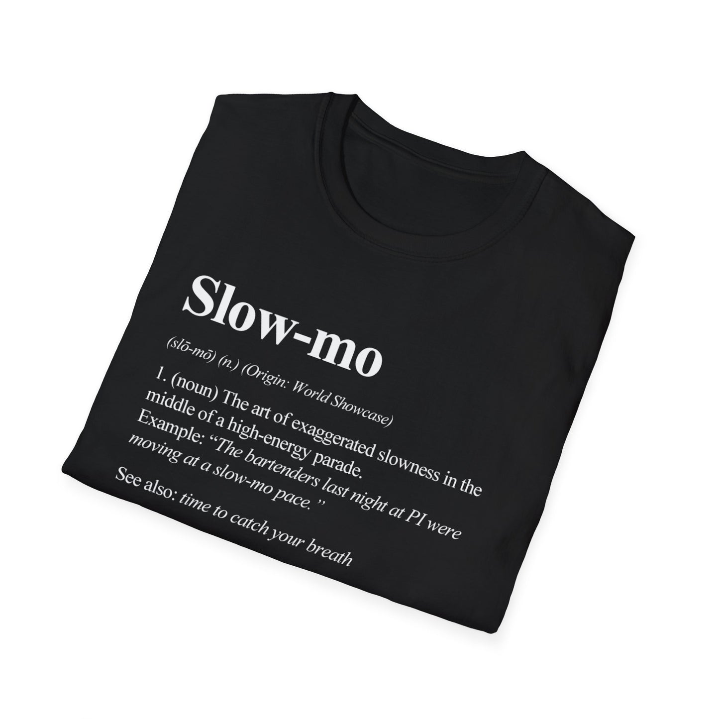 Slow-mo definition shirt