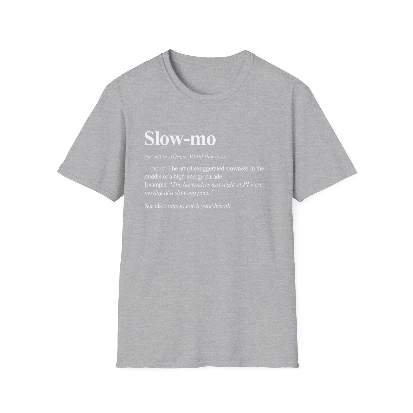 Slow-mo definition shirt