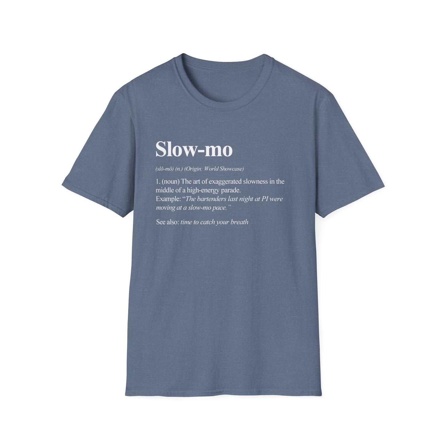 Slow-mo definition shirt