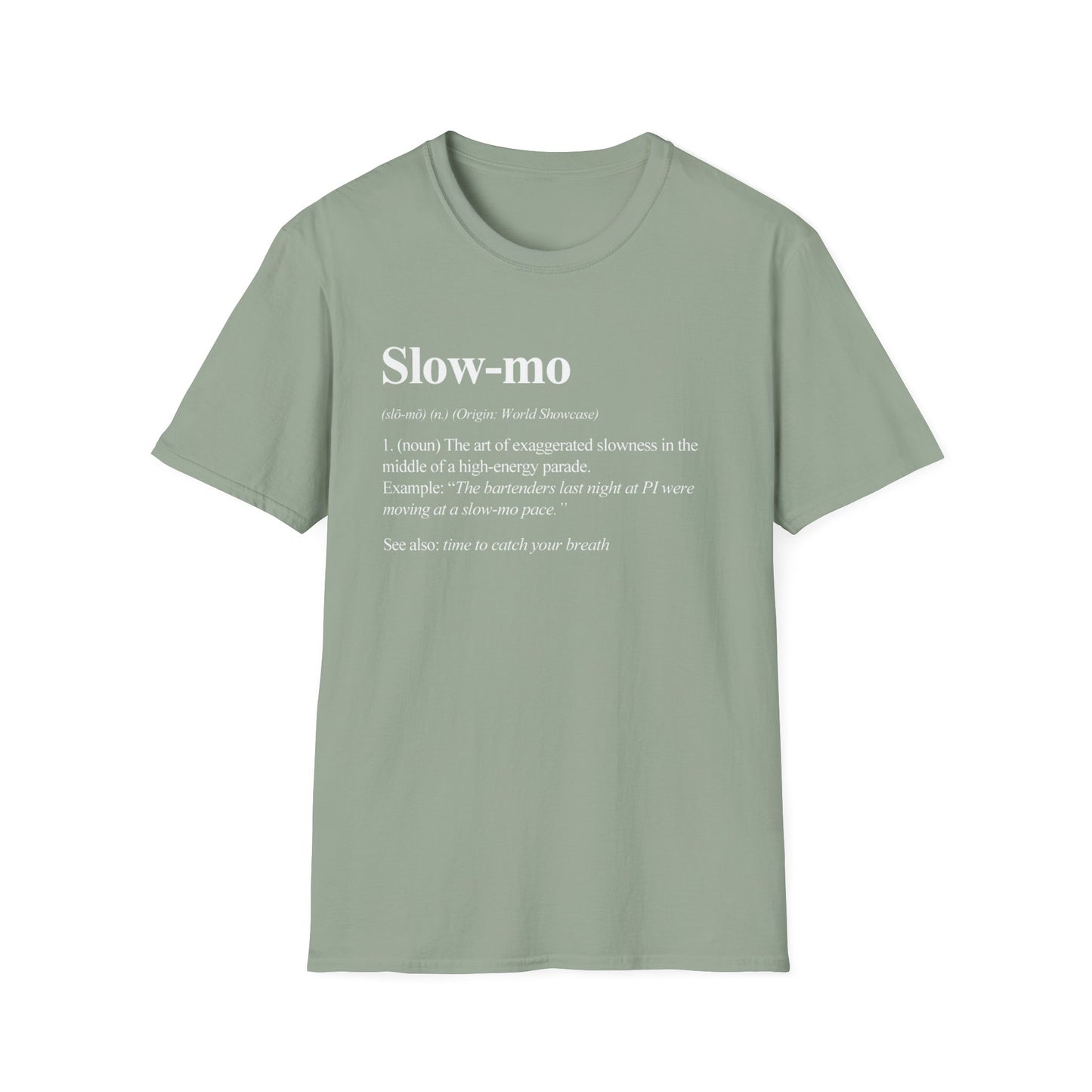 Slow-mo definition shirt