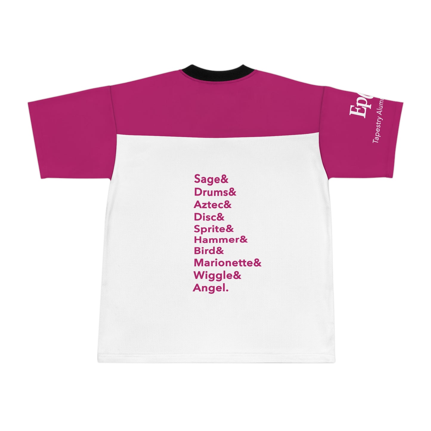 Reunion Lineup: Magenta Football Jersey (AOP)