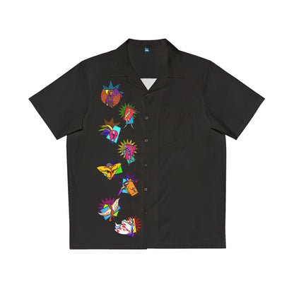 Pop Art: All Puppets Men's Hawaiian Shirt (AOP)