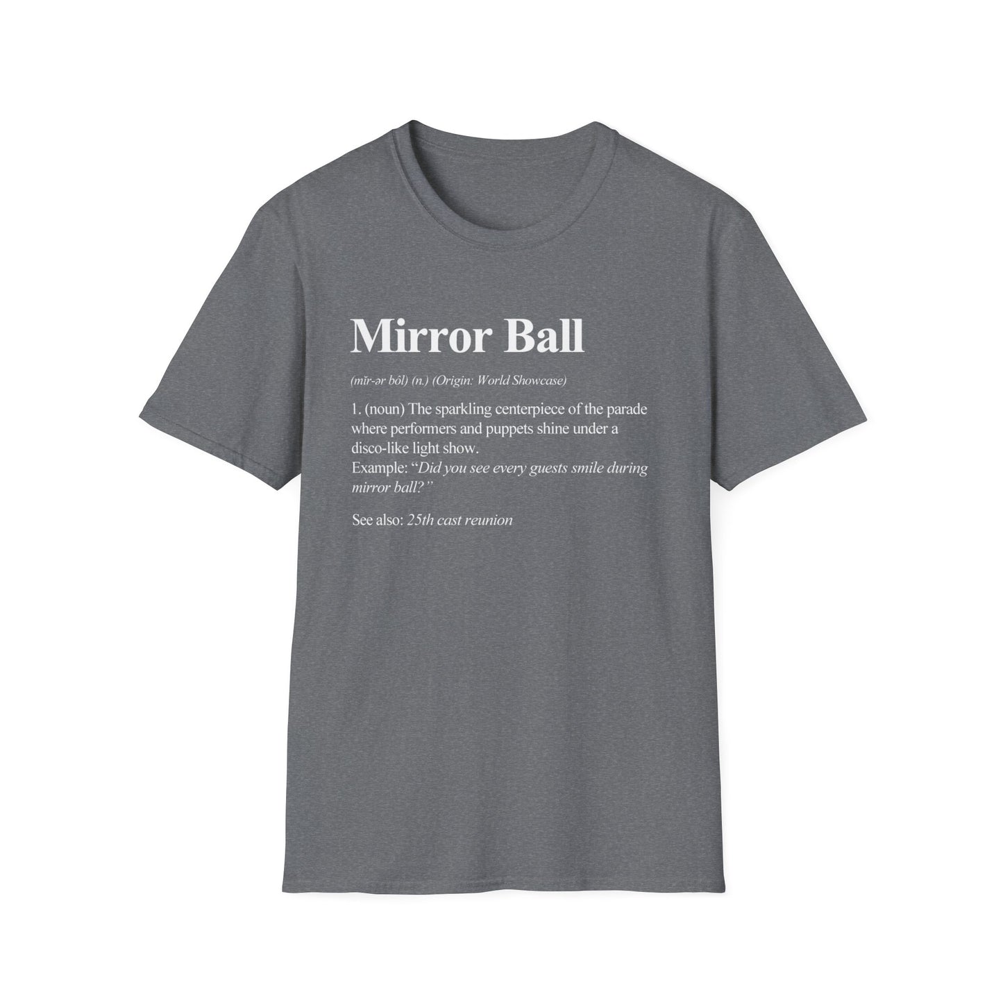 Mirror Ball Definition Shirt