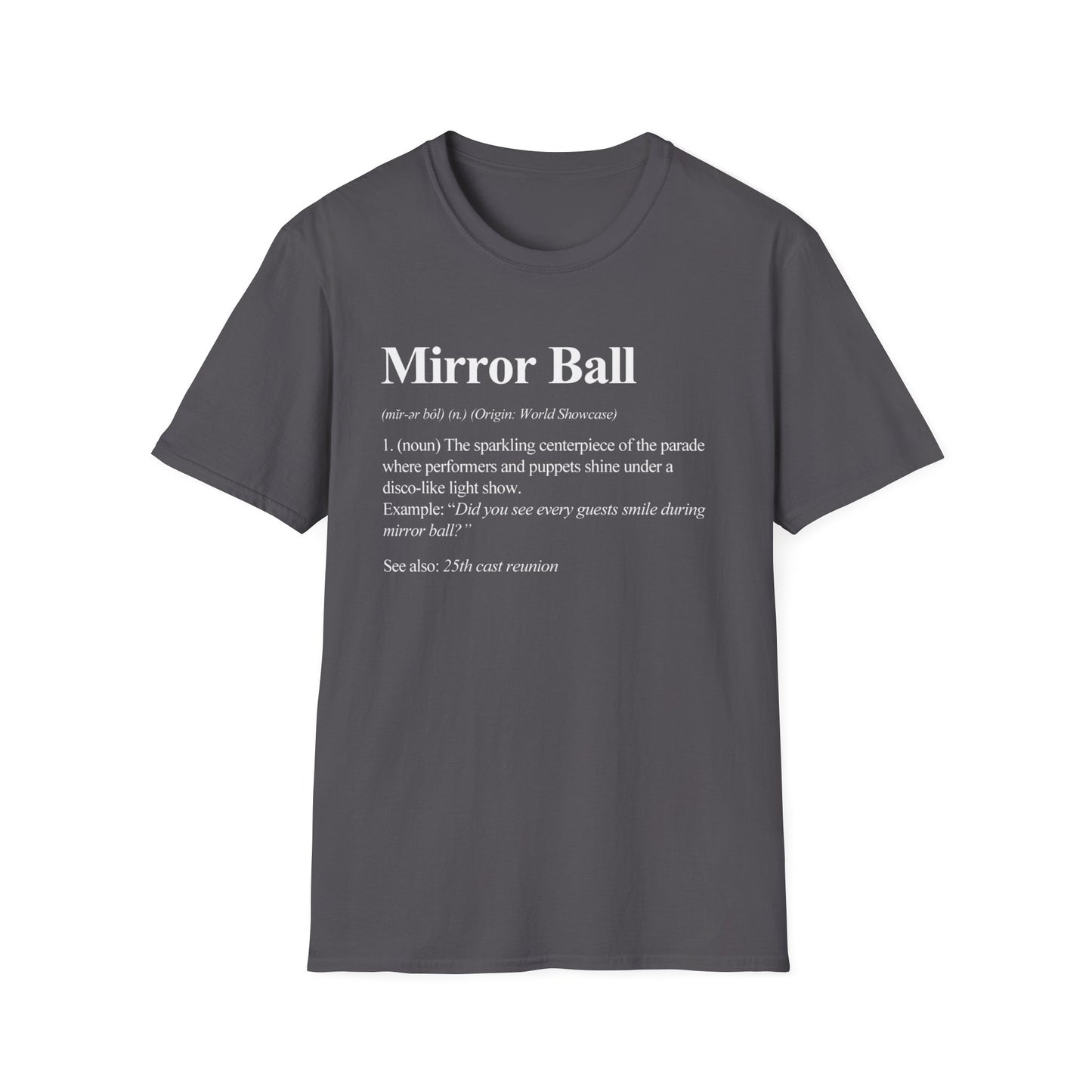 Mirror Ball Definition Shirt