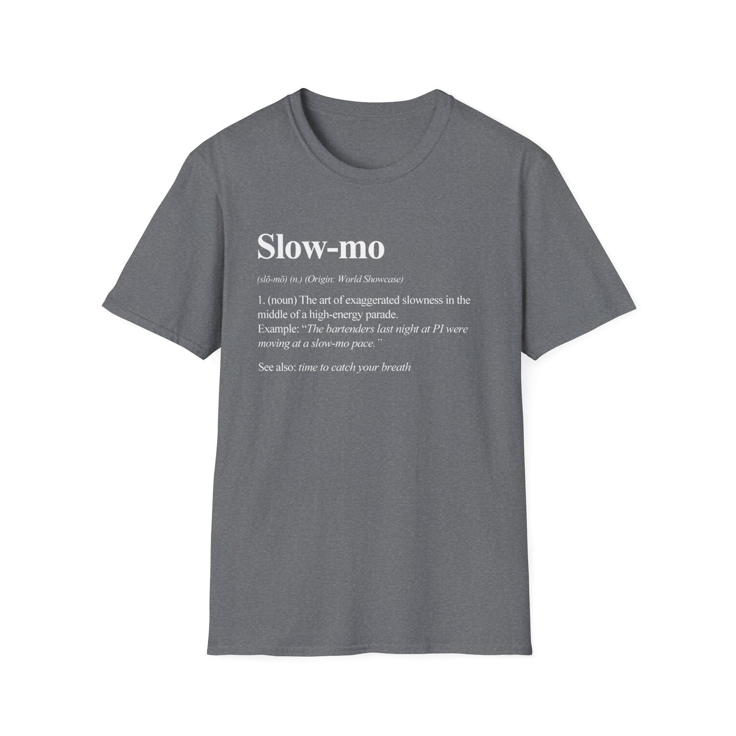 Slow-mo definition shirt