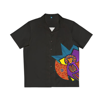 Pop Art: Aztec Men's Hawaiian Shirt (AOP)