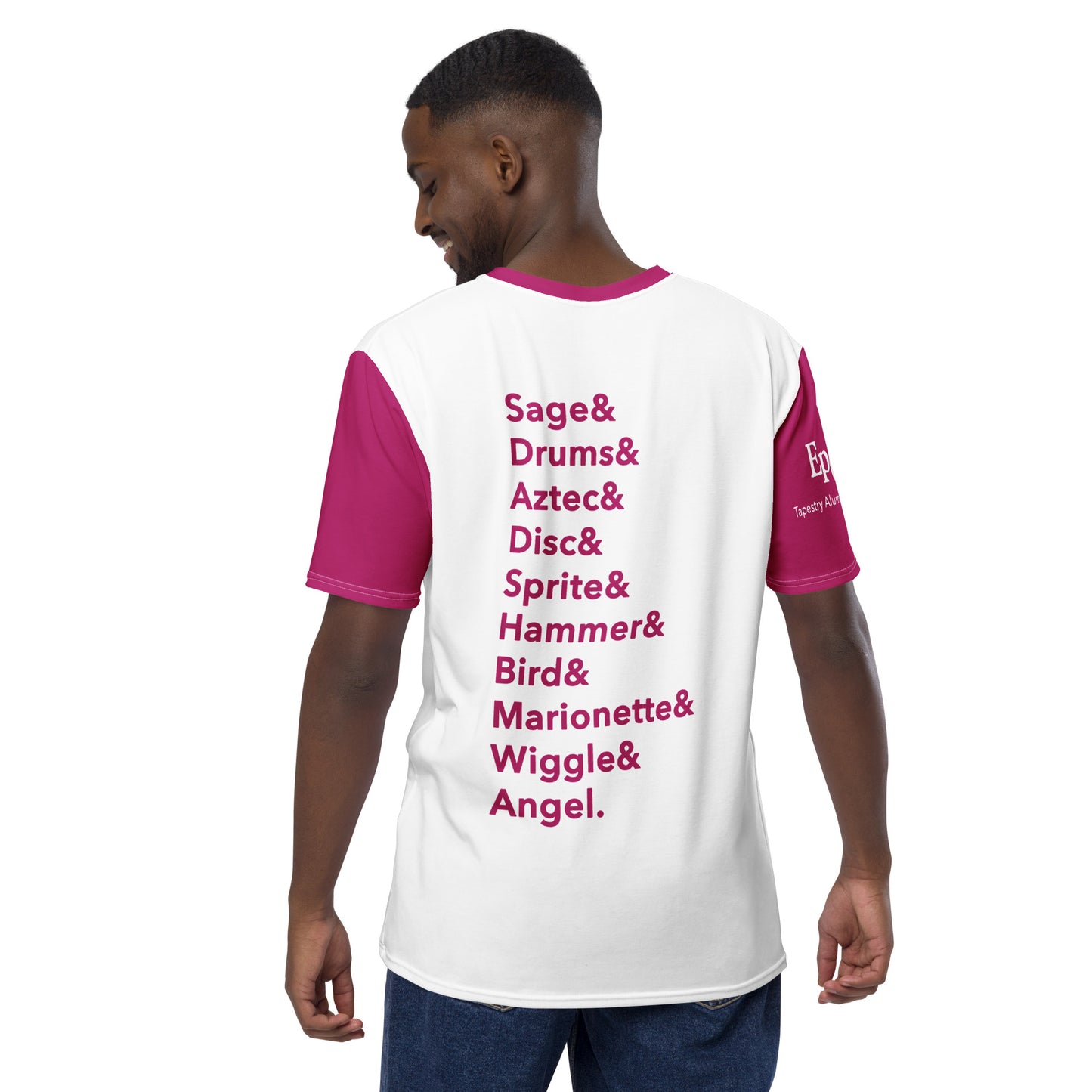 Reunion Dated Nations Men's t-shirt (Magenta)