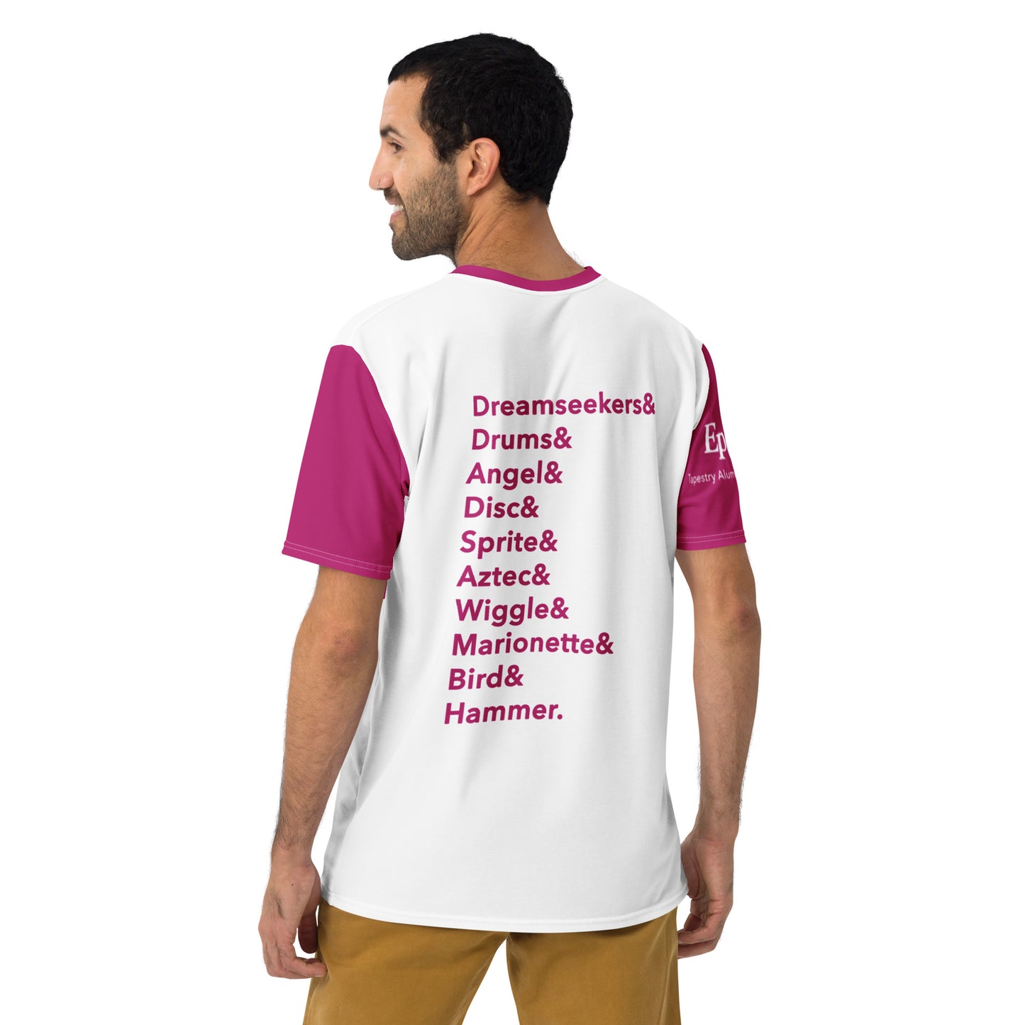 Reunion Dated Dreams Men's t-shirt (Magenta)