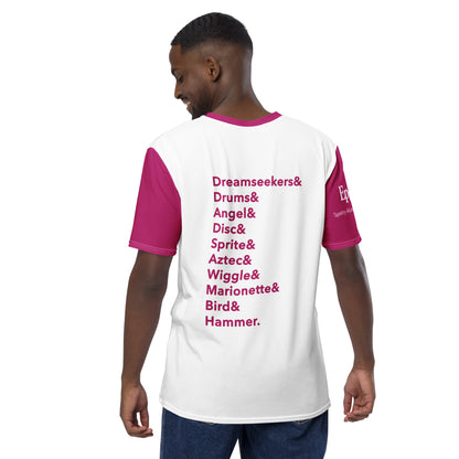 Reunion Dated Dreams Men's t-shirt (Magenta)