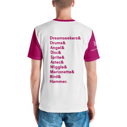 Reunion Dated Dreams Men's t-shirt (Magenta)