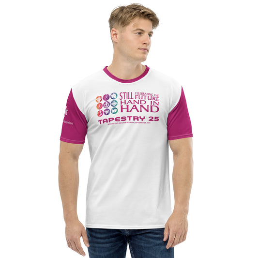 Reunion Dated Nations Men's t-shirt (Magenta)