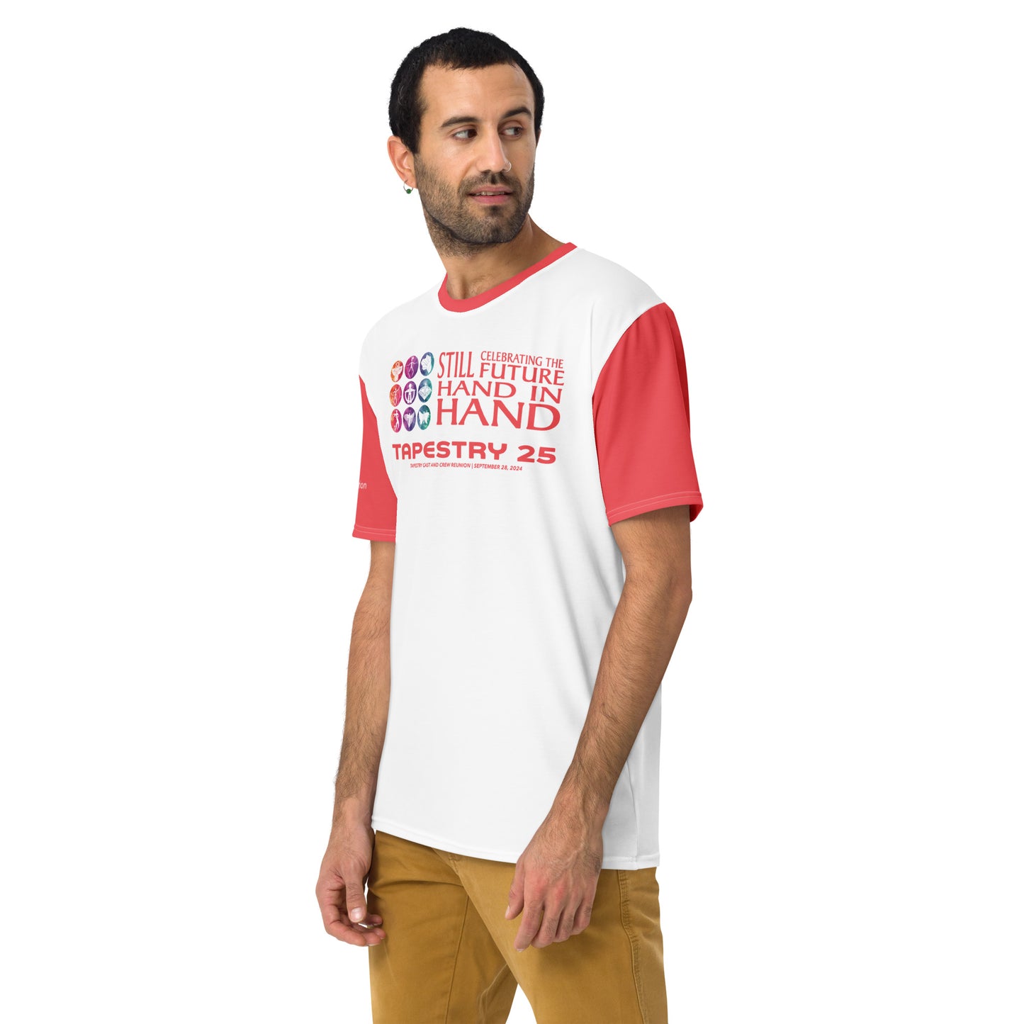 Reunion Dated Nations Men's T-Shirt (Red)