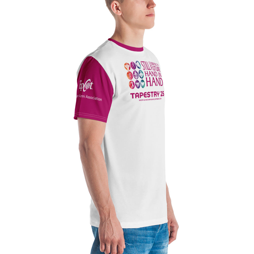 Reunion Dated Nations Men's t-shirt (Magenta)