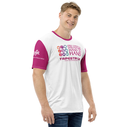 Reunion Dated Nations Men's t-shirt (Magenta)