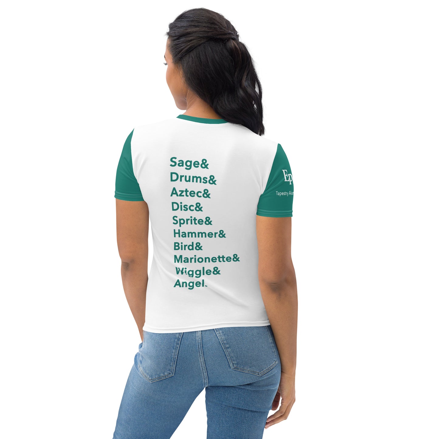 Reunion Dated Nations Women's T-shirt (Green)