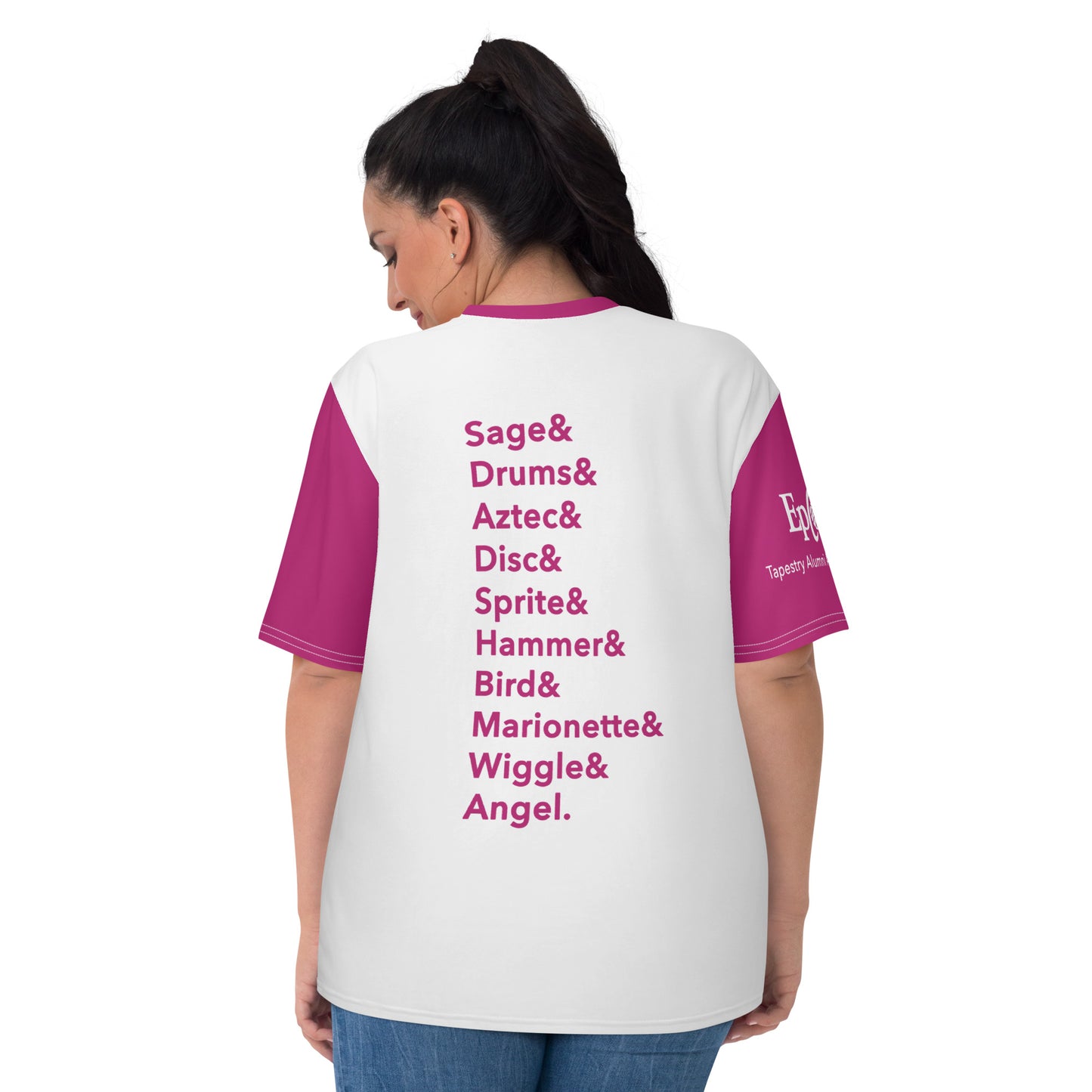 Reunion Dated Nations Women's T-shirt (Magenta)