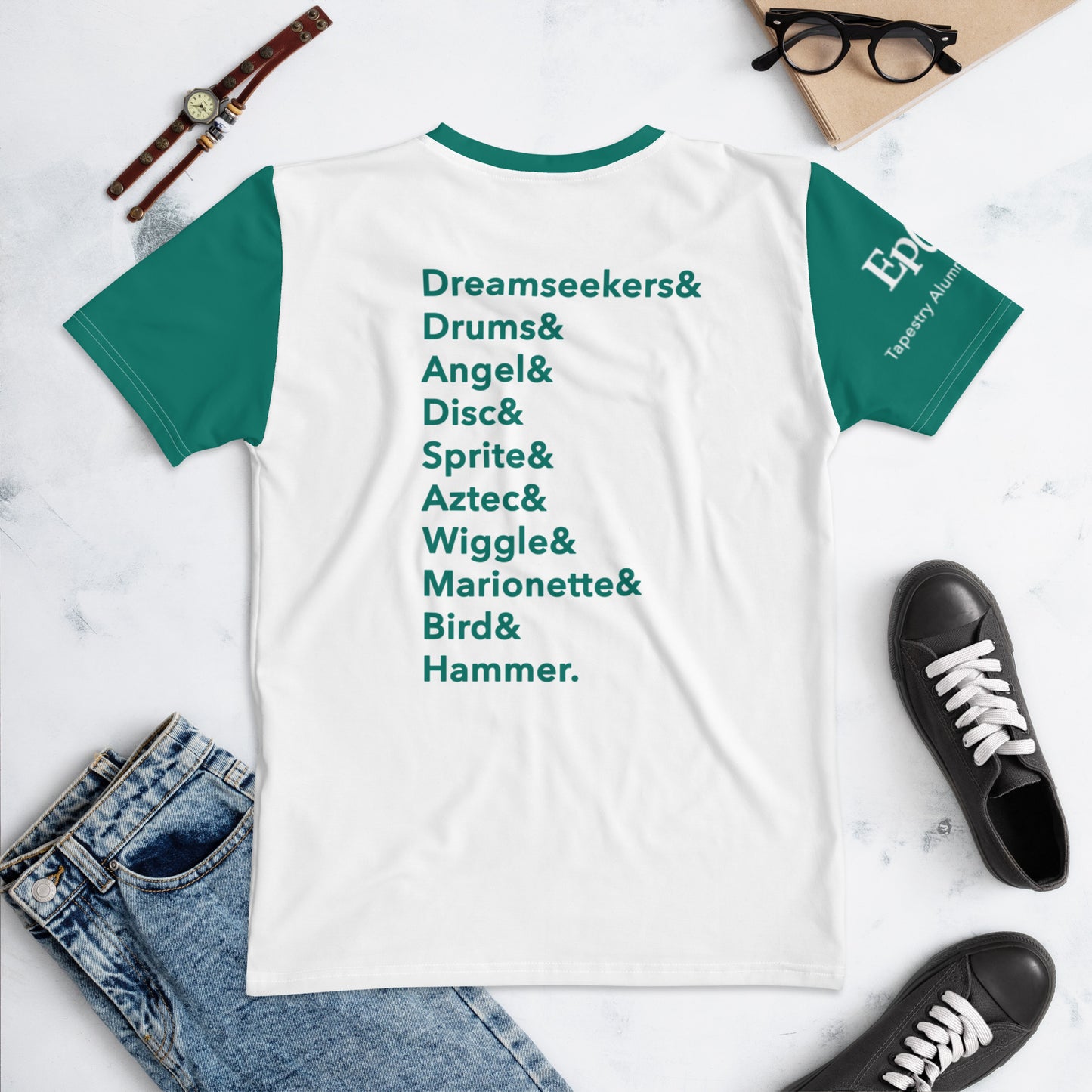 Reunion Dated Dreams Women's T-shirt (Green)