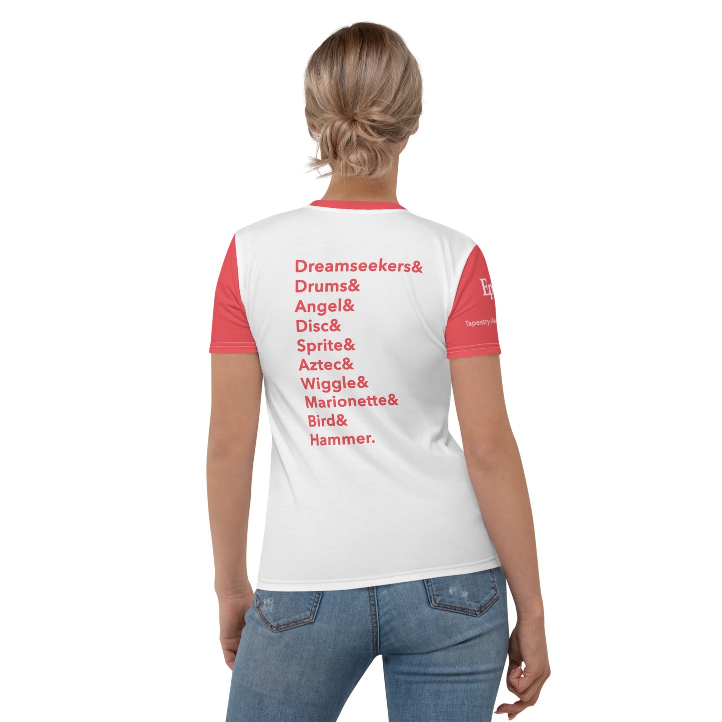 Reunion Dated Dreams Women's T-shirt (Red)