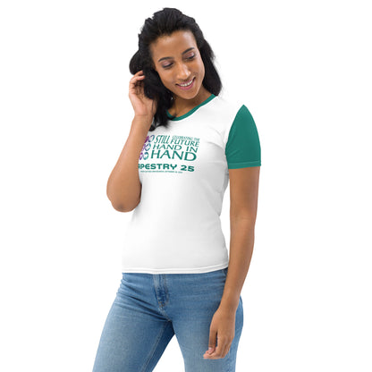 Reunion Dated Nations Women's T-shirt (Green)