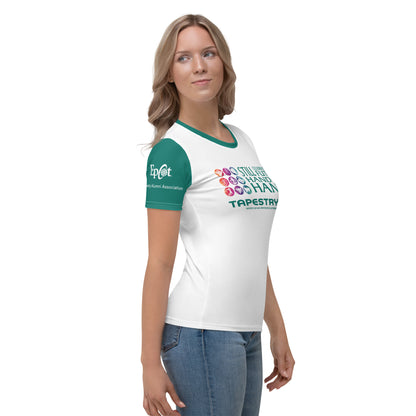 Reunion Dated Nations Women's T-shirt (Green)