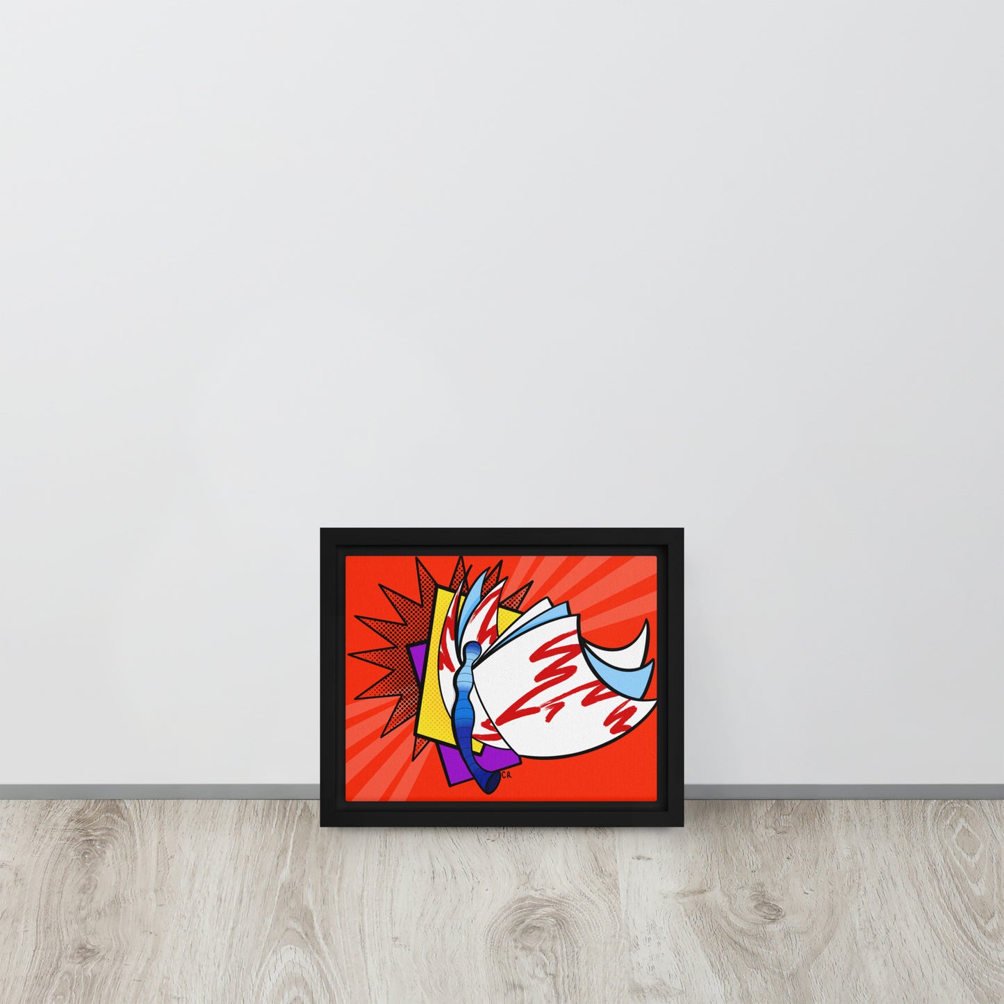 ANGEL - 8X10 Framed Canvas Print