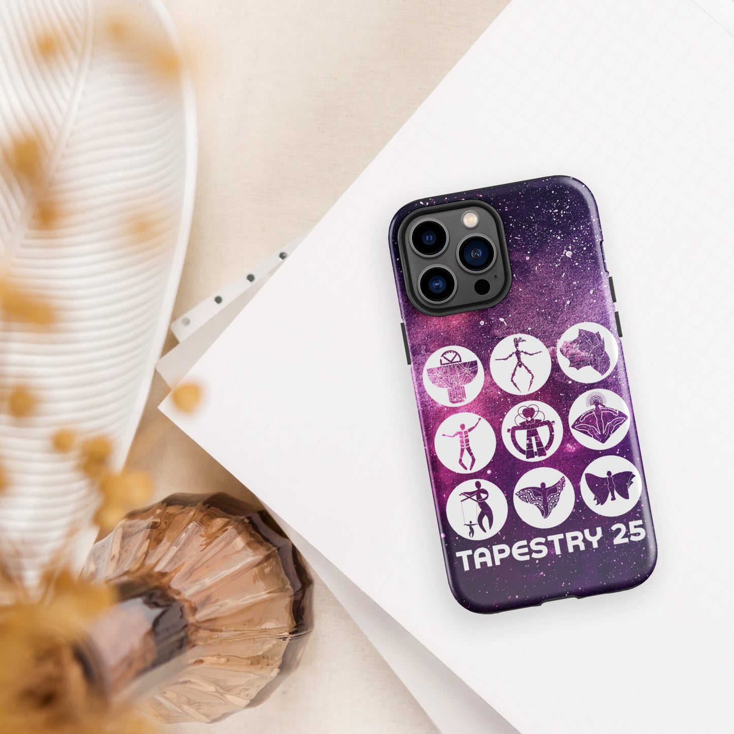 Tapestry 25: Tough Case for iPhone® (Sprite)