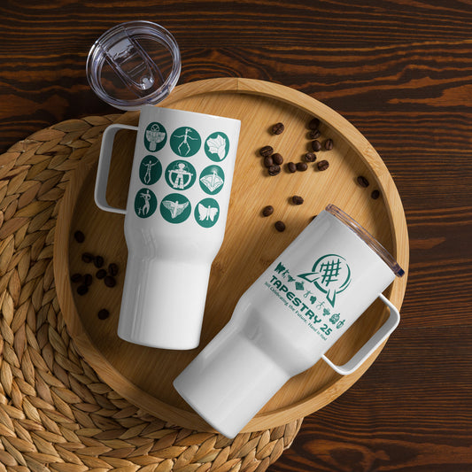 Tapestry 25: Travel mug (Green)