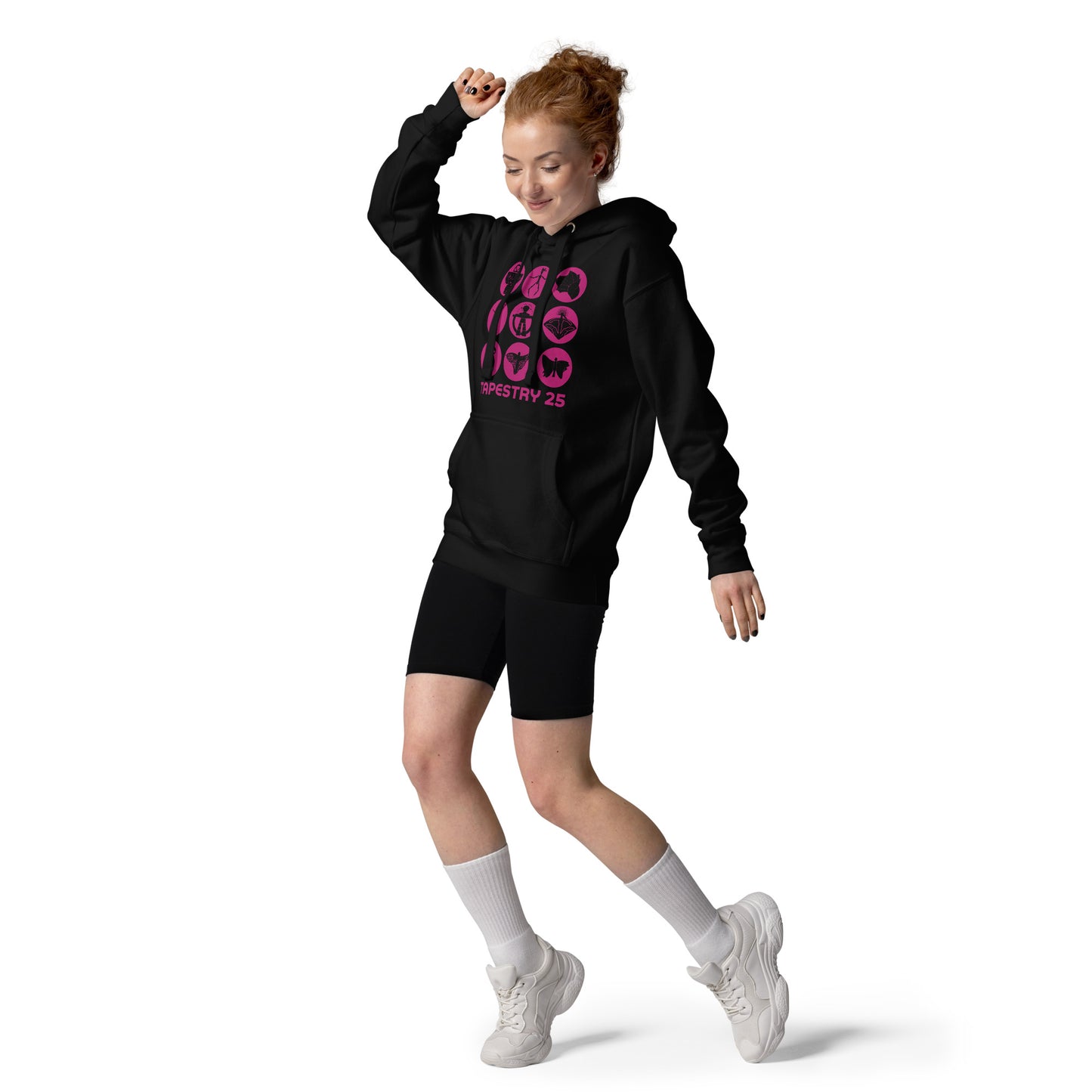 Tapestry 25: Unisex Logo Hoodie (Magenta)