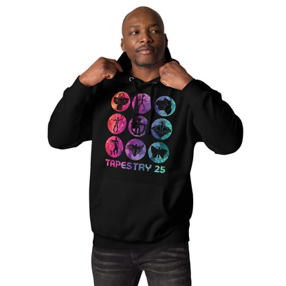 Tapestry 25: Unisex Logo Hoodie (Multicolor)