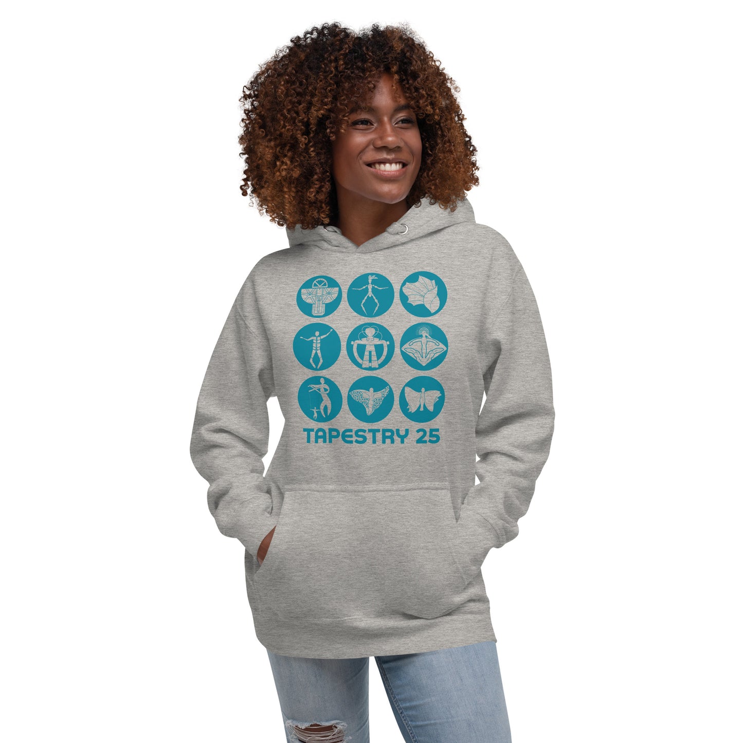 Tapestry 25: Unisex Logo Hoodie (Blue)