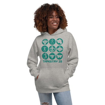 Tapestry 25: Unisex Logo Hoodie (Green)