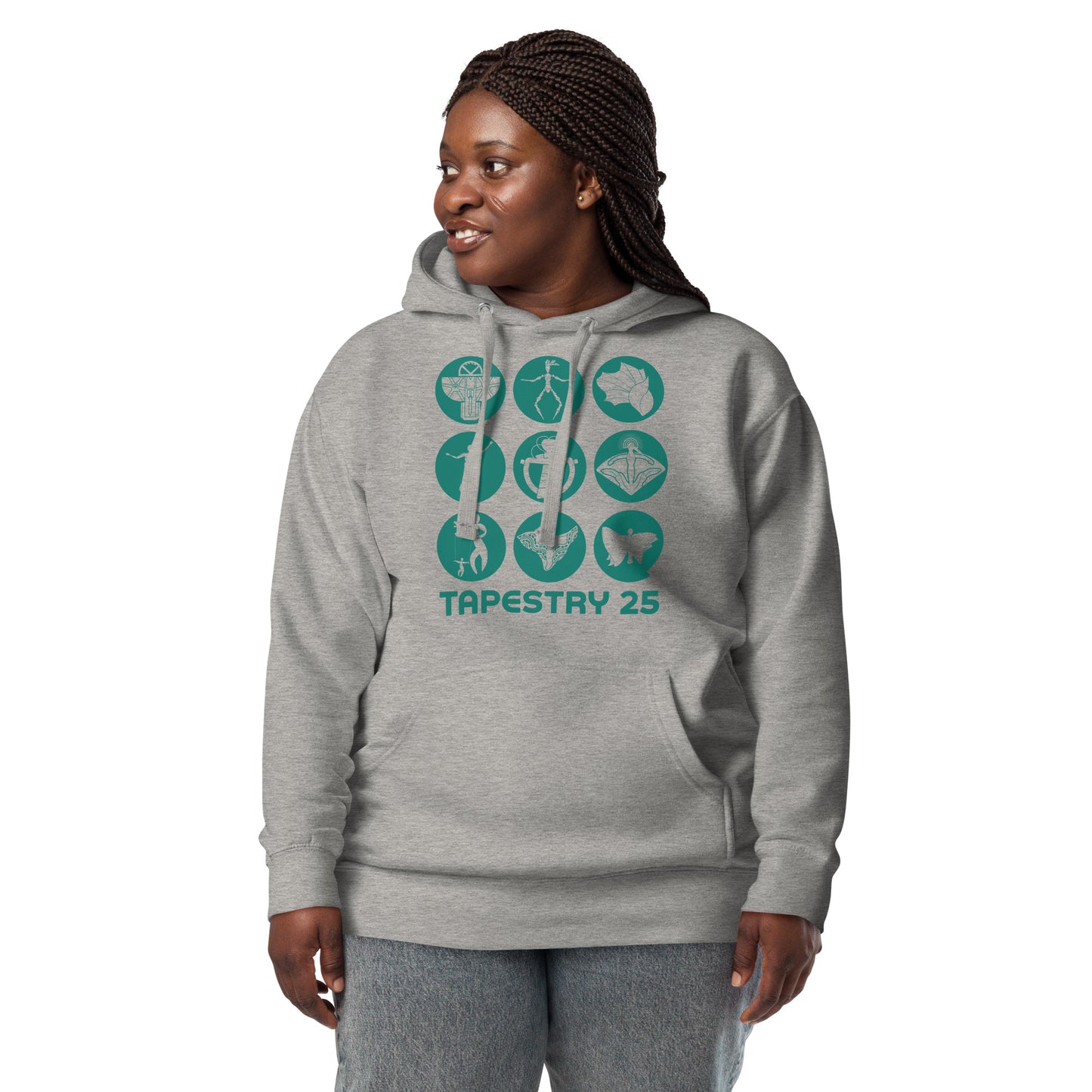 Tapestry 25: Unisex Logo Hoodie (Green)