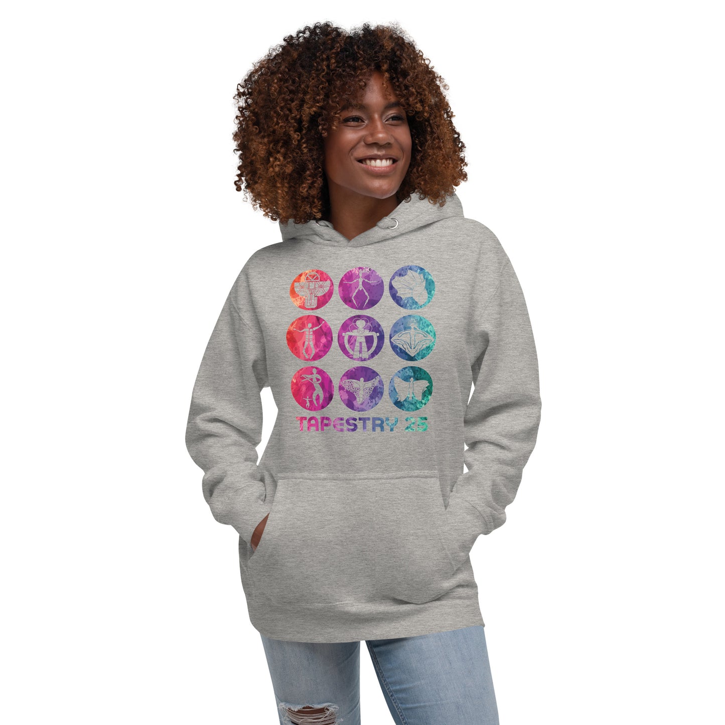 Tapestry 25: Unisex Logo Hoodie (Multicolor)