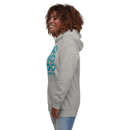 Tapestry 25: Unisex Logo Hoodie (Blue)