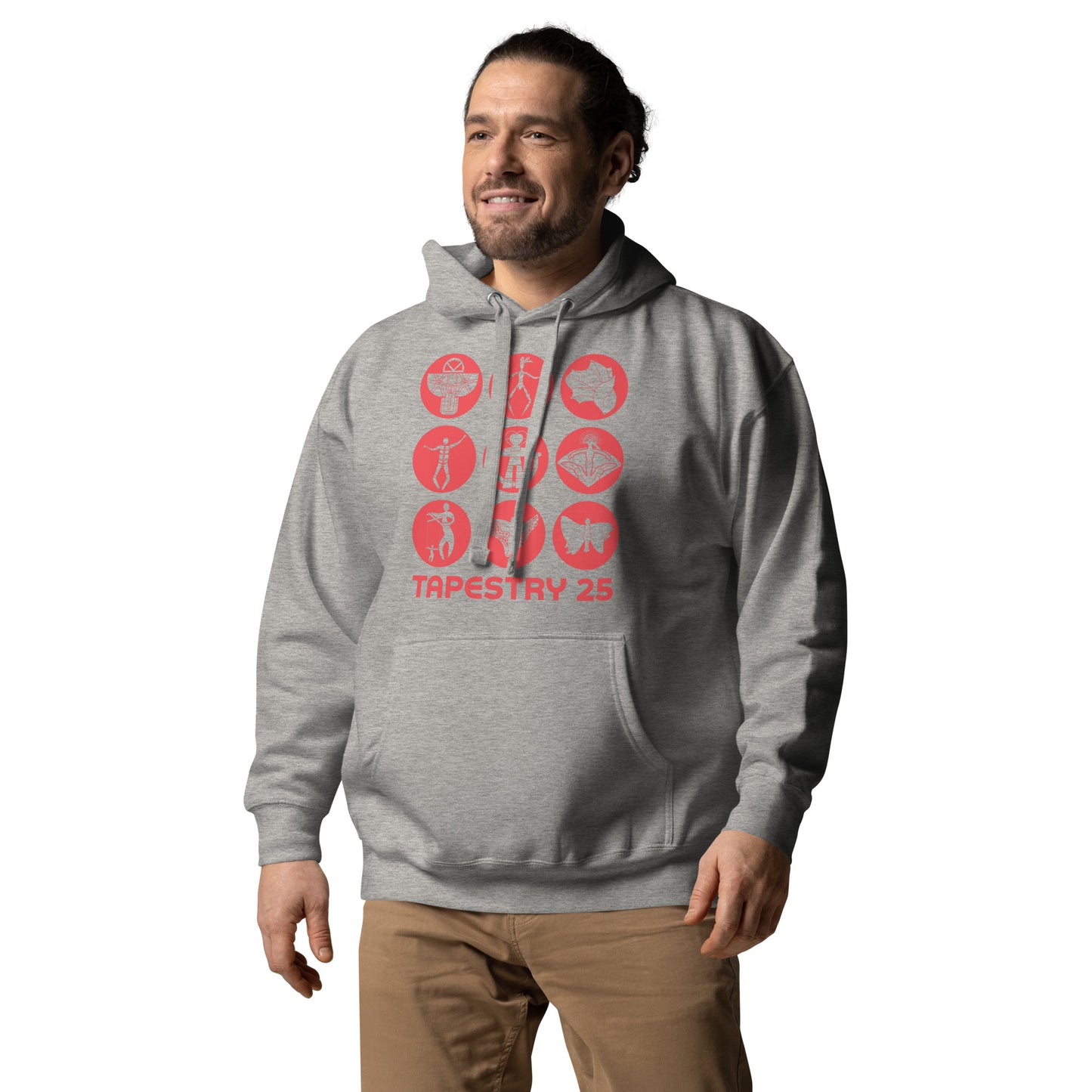 Tapestry 25: Unisex Logo Hoodie (Red)