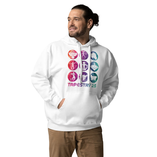 Tapestry 25: Unisex Logo Hoodie (Multicolor)