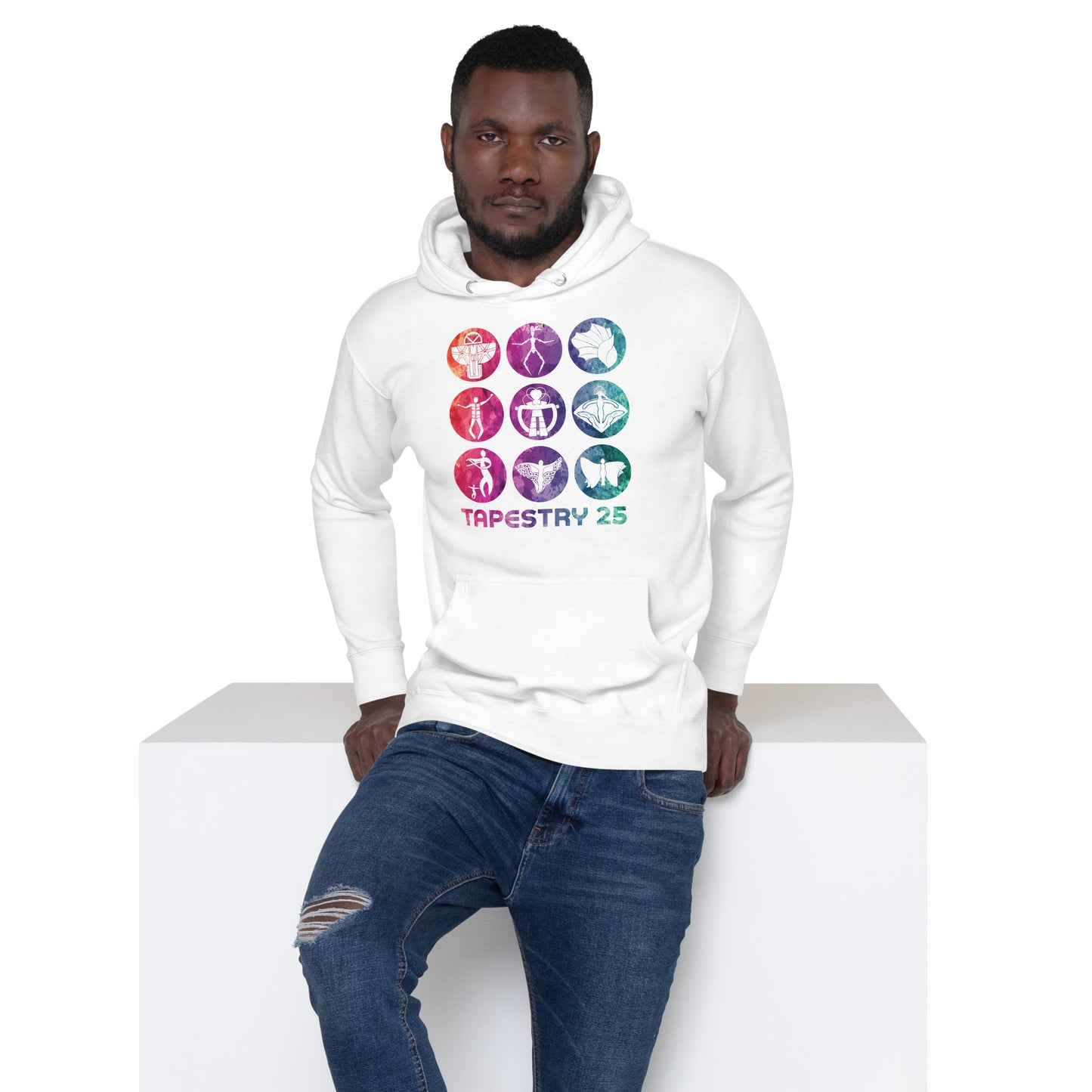 Tapestry 25: Unisex Logo Hoodie (Multicolor)