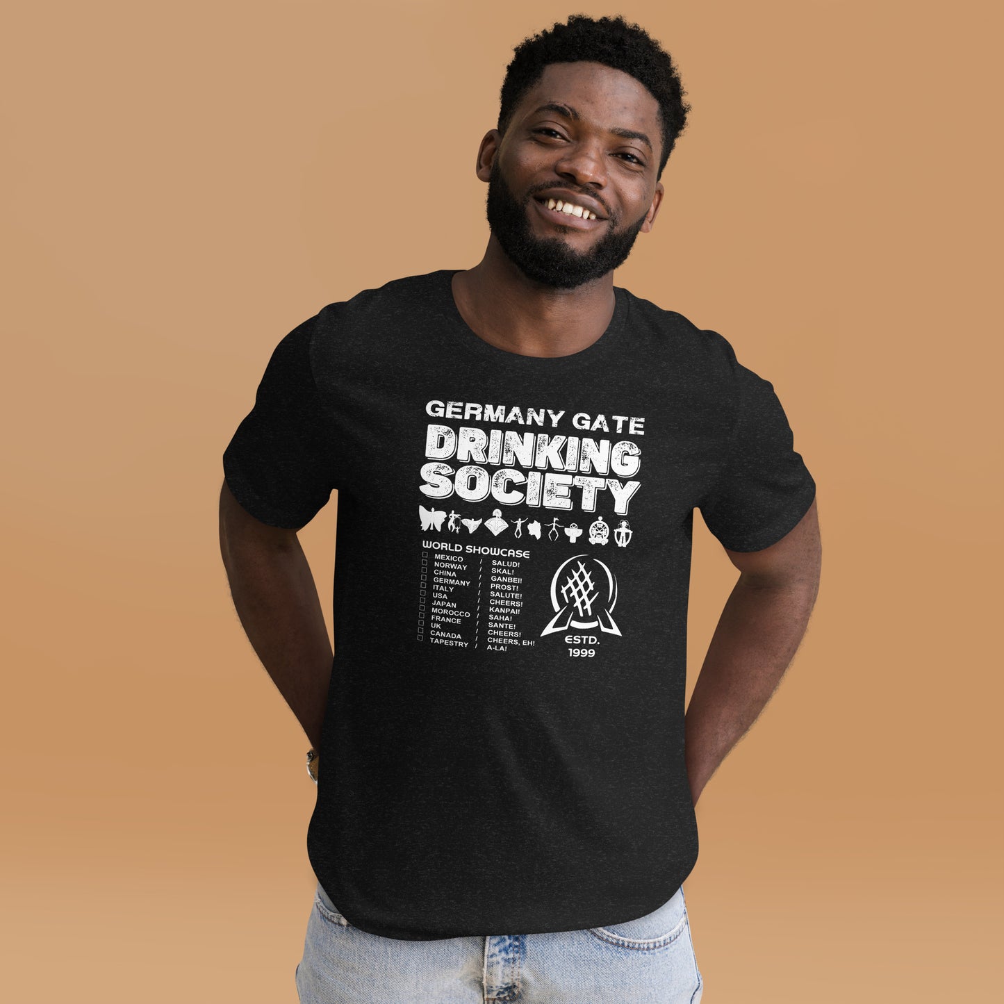 Germany Gate Drinking Society Short Sleeve