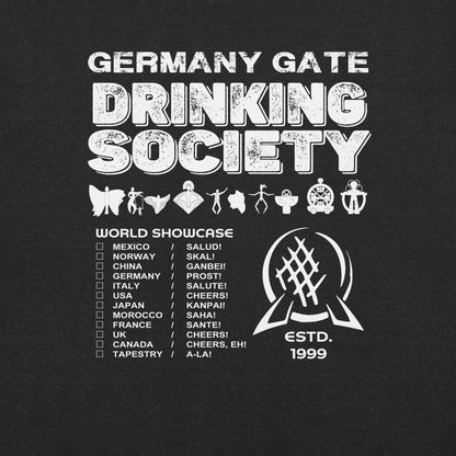 Germany Gate Drinking Society Short Sleeve