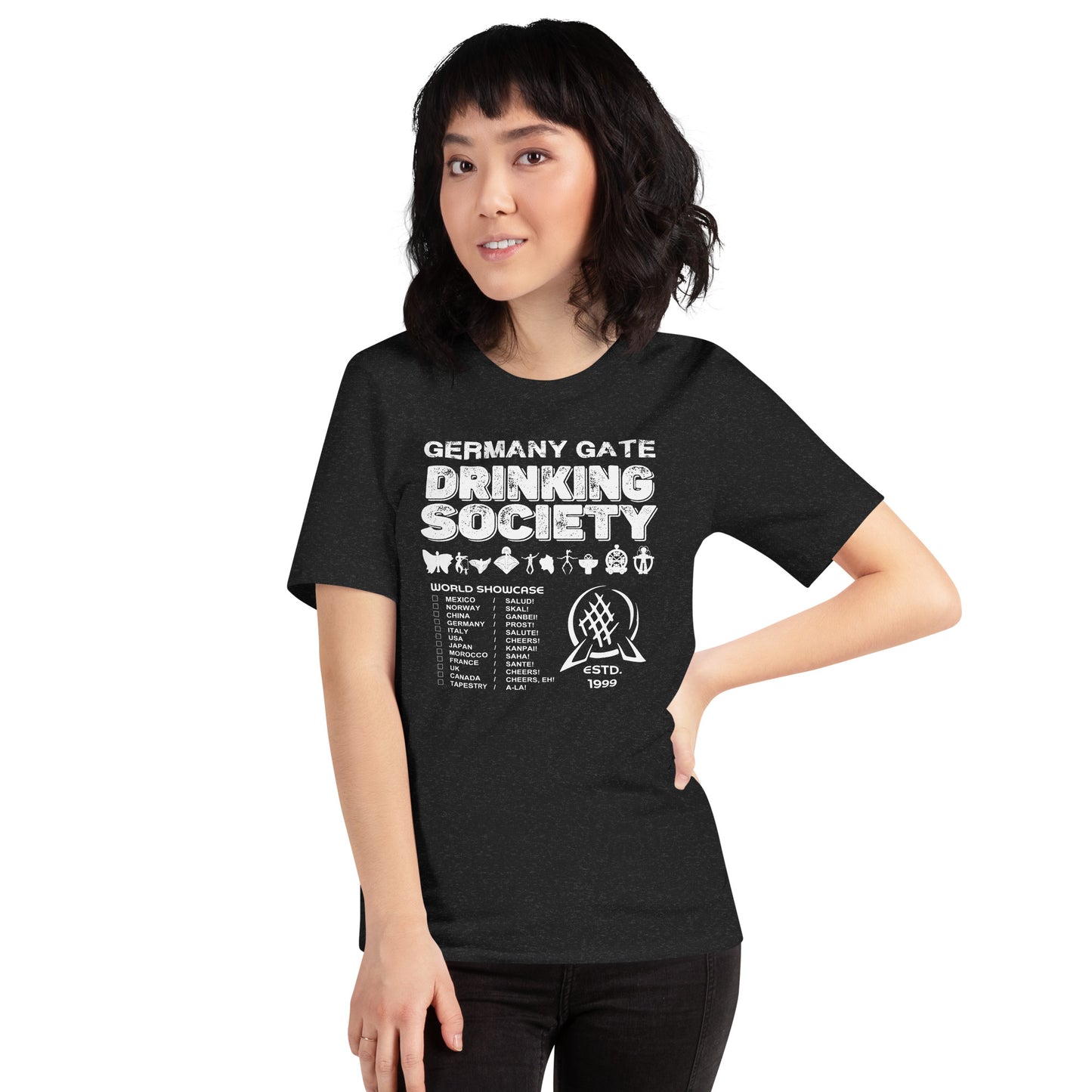 Germany Gate Drinking Society Short Sleeve